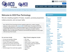 Tablet Screenshot of hoseandcoupling.co.nz